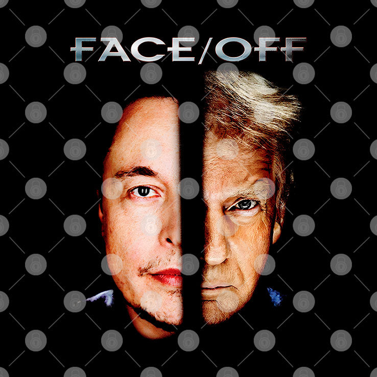 Elon Vs Trump Face Off T Shirt