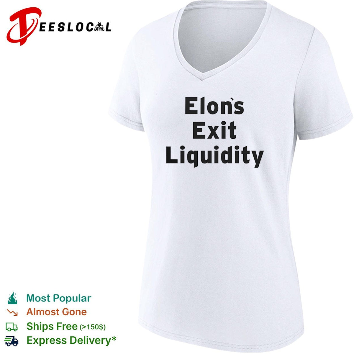 Elon exit liquidity shirt