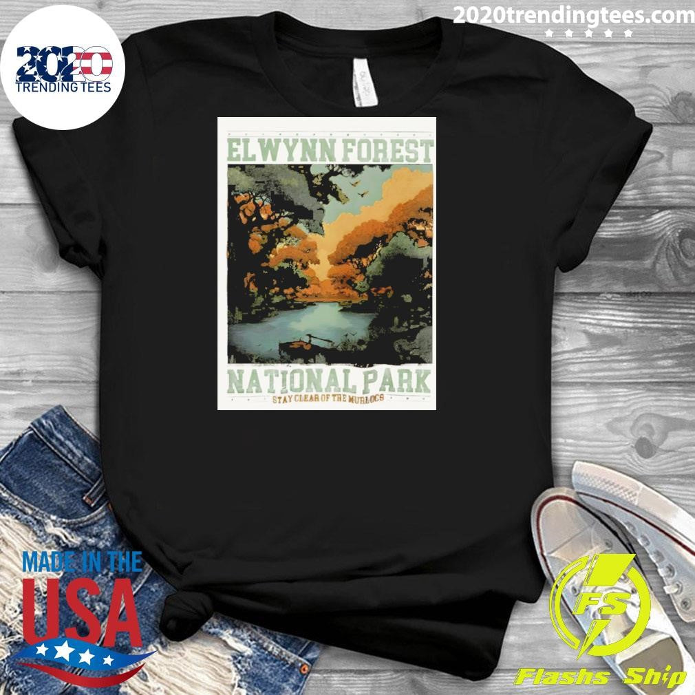 Elwynn Forest National Park Stay Clear Of The Murlocs Shirt