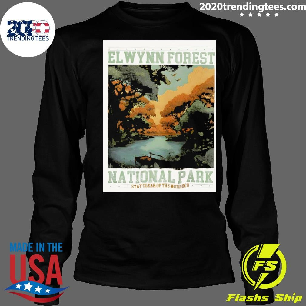 Elwynn Forest National Park Stay Clear Of The Murlocs Shirt