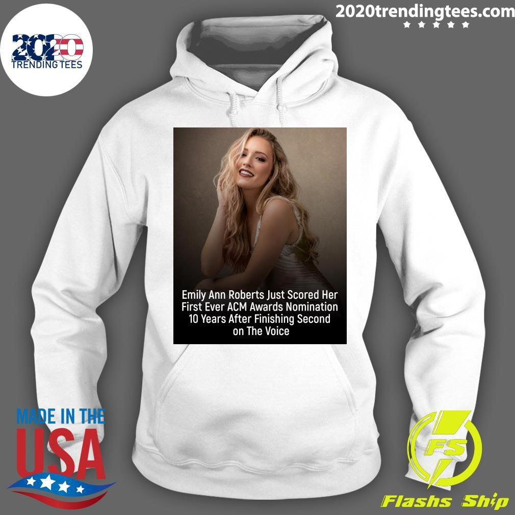 Emily Ann Roberts Just Scored Her First Ever ACM Awards Nomination 10 Years After Finishing Second on The Voice Shirt