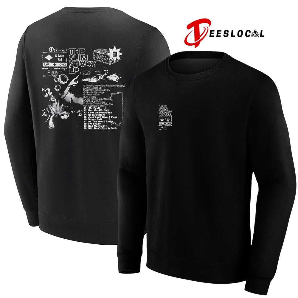 Eminem the Slim Shady LP graphic tracklist graphic shirt
