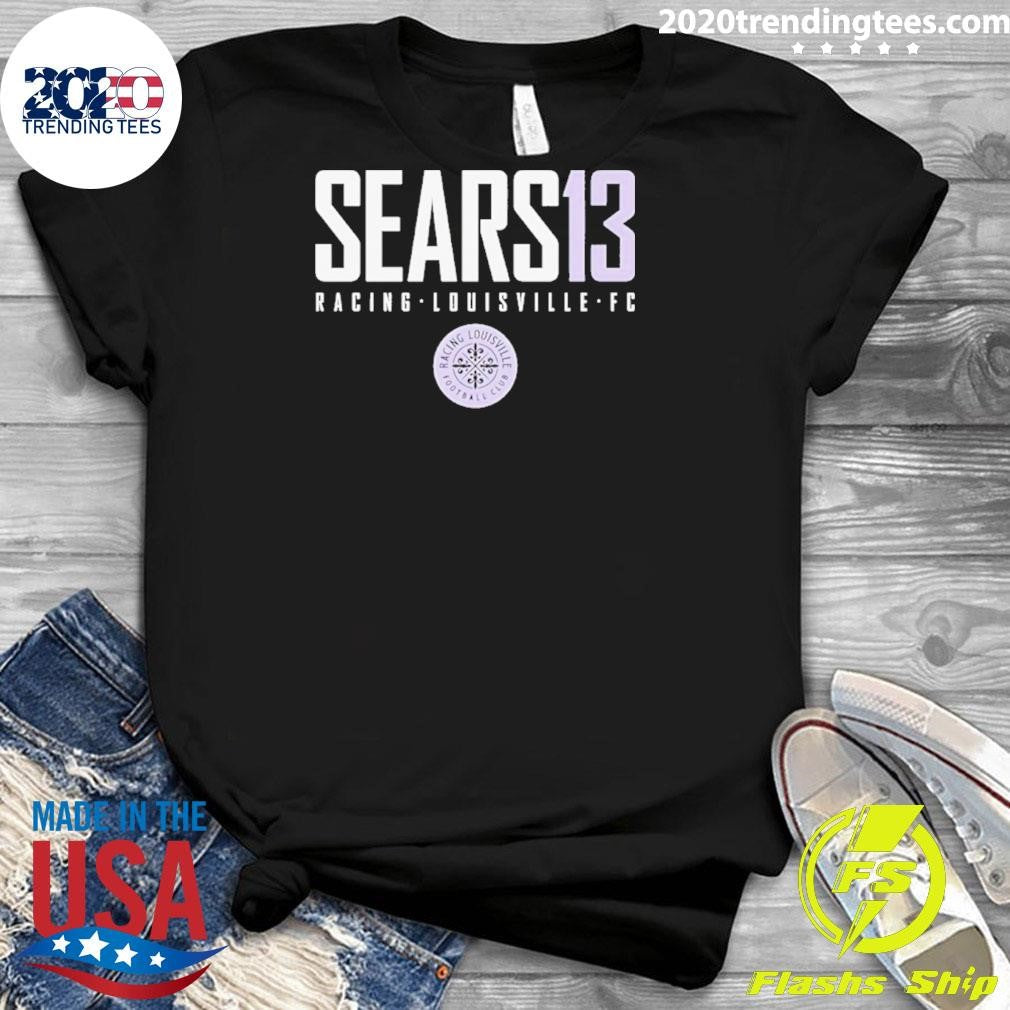 Emma Sears 13 Racing Louisville Fc Nwsl Name And Number Shirt