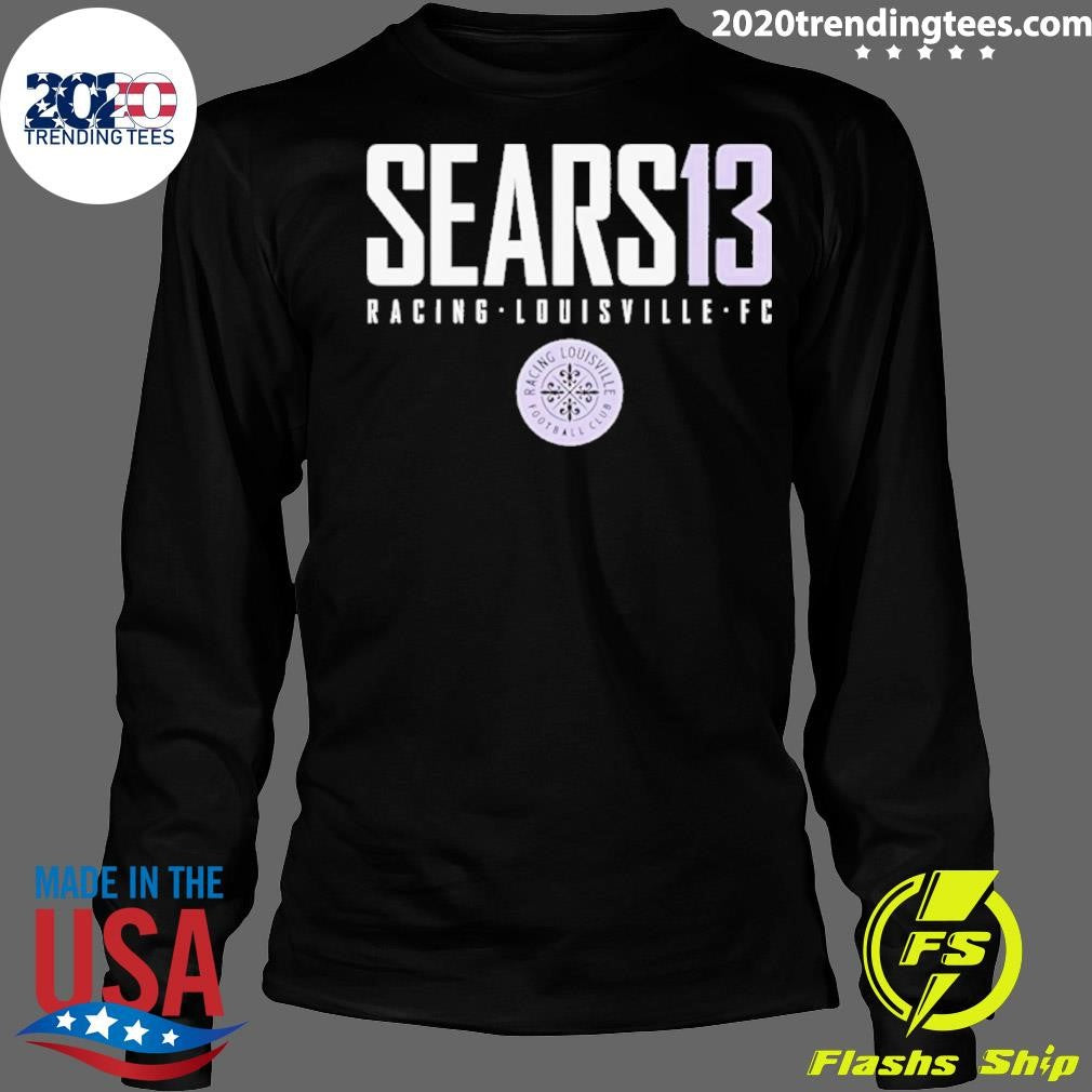 Emma Sears 13 Racing Louisville Fc Nwsl Name And Number Shirt