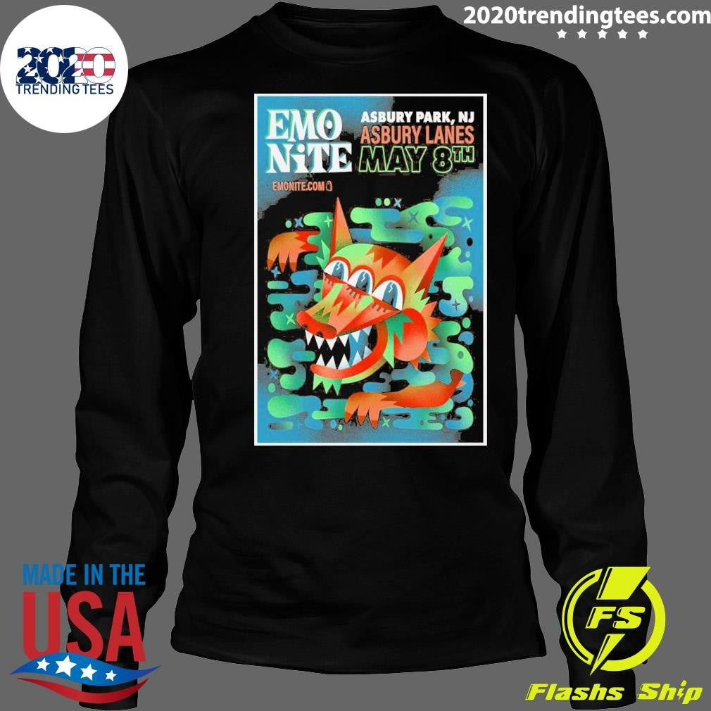 Emo Nite May 8 2026 Asbury Lanes Atlanta, GA Shirt