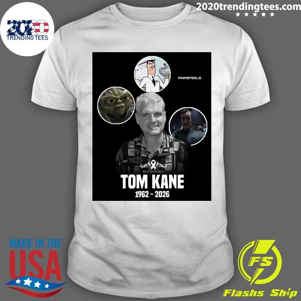 End Of An Era Tom Kane Has Sadly Passed Away At The Age Of 64 Shirt