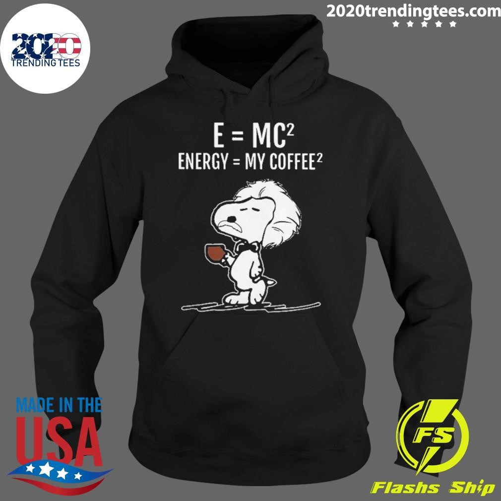 Energy My Coffee Albert Einstein Shirt