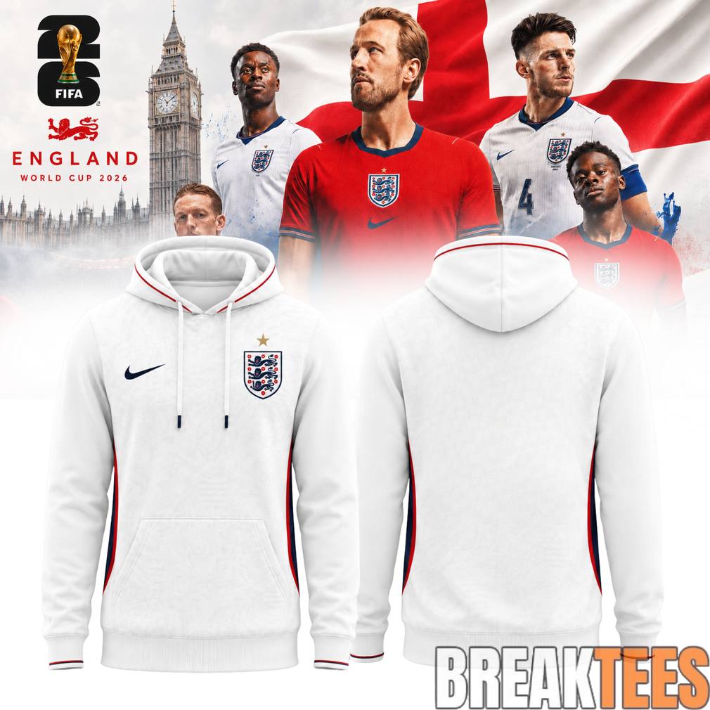 England Football Team x World Cup 2026 Hoodie