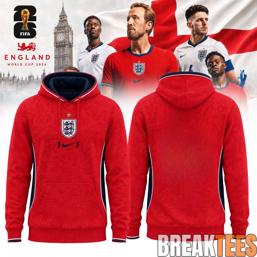 England Football Team x World Cup 2026 Hoodie