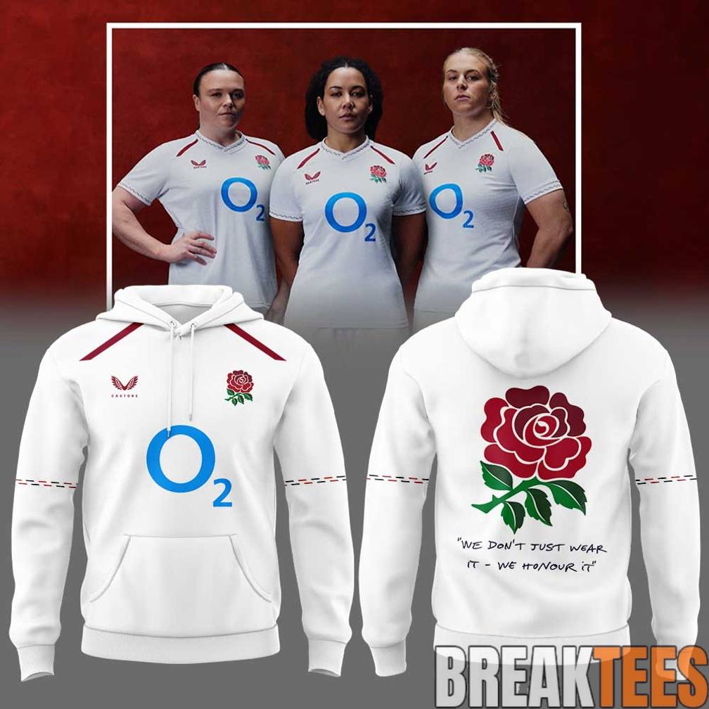 England Red Roses For Everyone 26-27 Special Hoodie