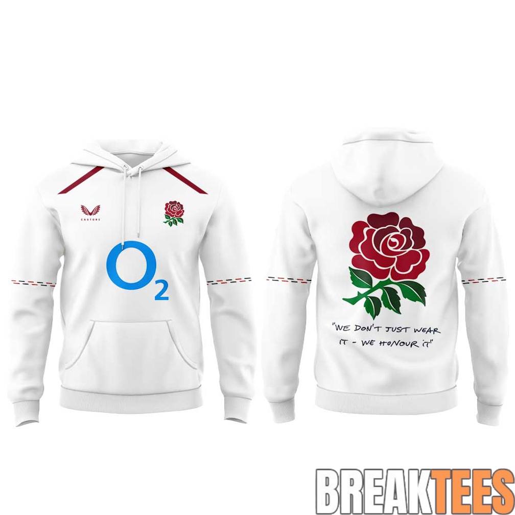 England Red Roses For Everyone 26-27 Special Hoodie
