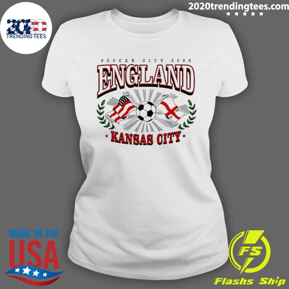 England Soccer City 2026 Kansas City Shirt