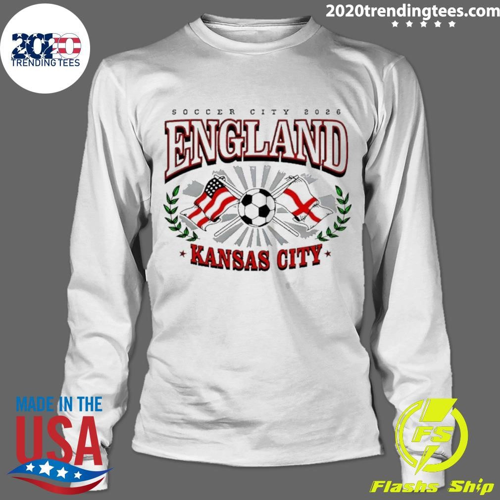 England Soccer City 2026 Kansas City Shirt