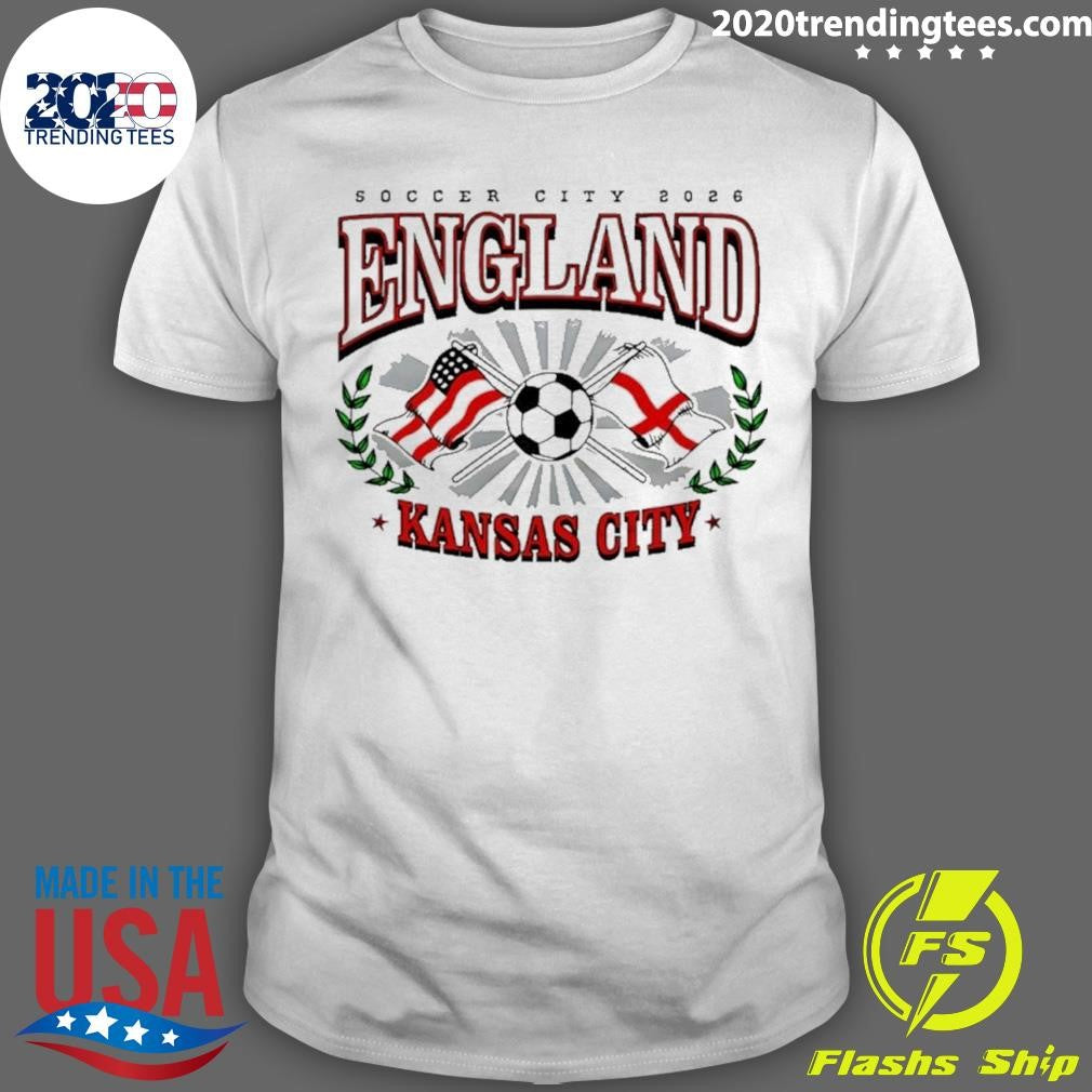 England Soccer City 2026 Kansas City Shirt