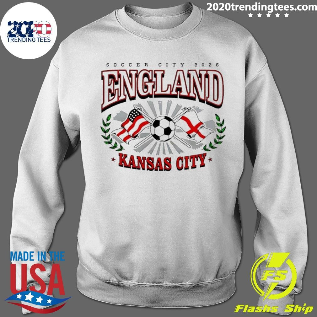 England Soccer City 2026 Kansas City Shirt