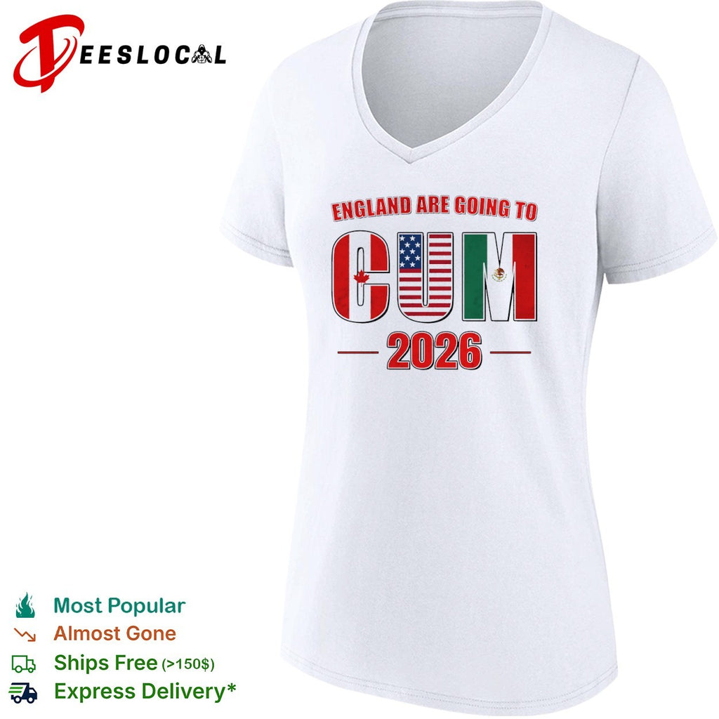 England are going to CUM 2026 Canada USA Mexico World Cup soccer football shirt