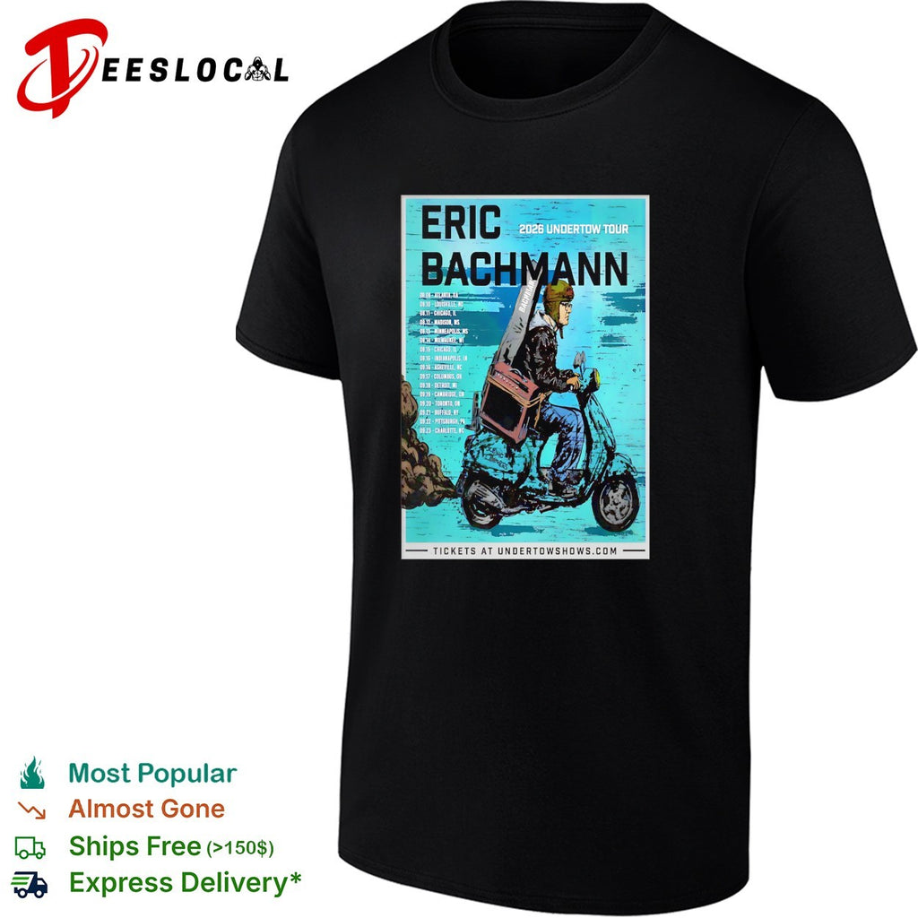 Eric Bachmann 2026 Undertow Tour Atlanta Louisville Chicago Madison Minneapolis shirt
