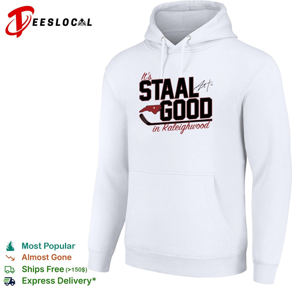 Eric Staal Carolina Hurricanes NHL It’s Staal Good in Raleighwood hockey shirt