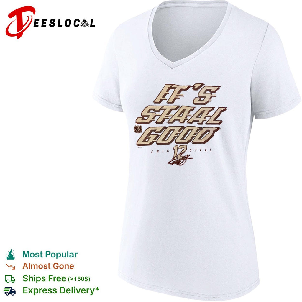 Eric Staal Carolina Hurricanes NHL it’s staal good parody shirt