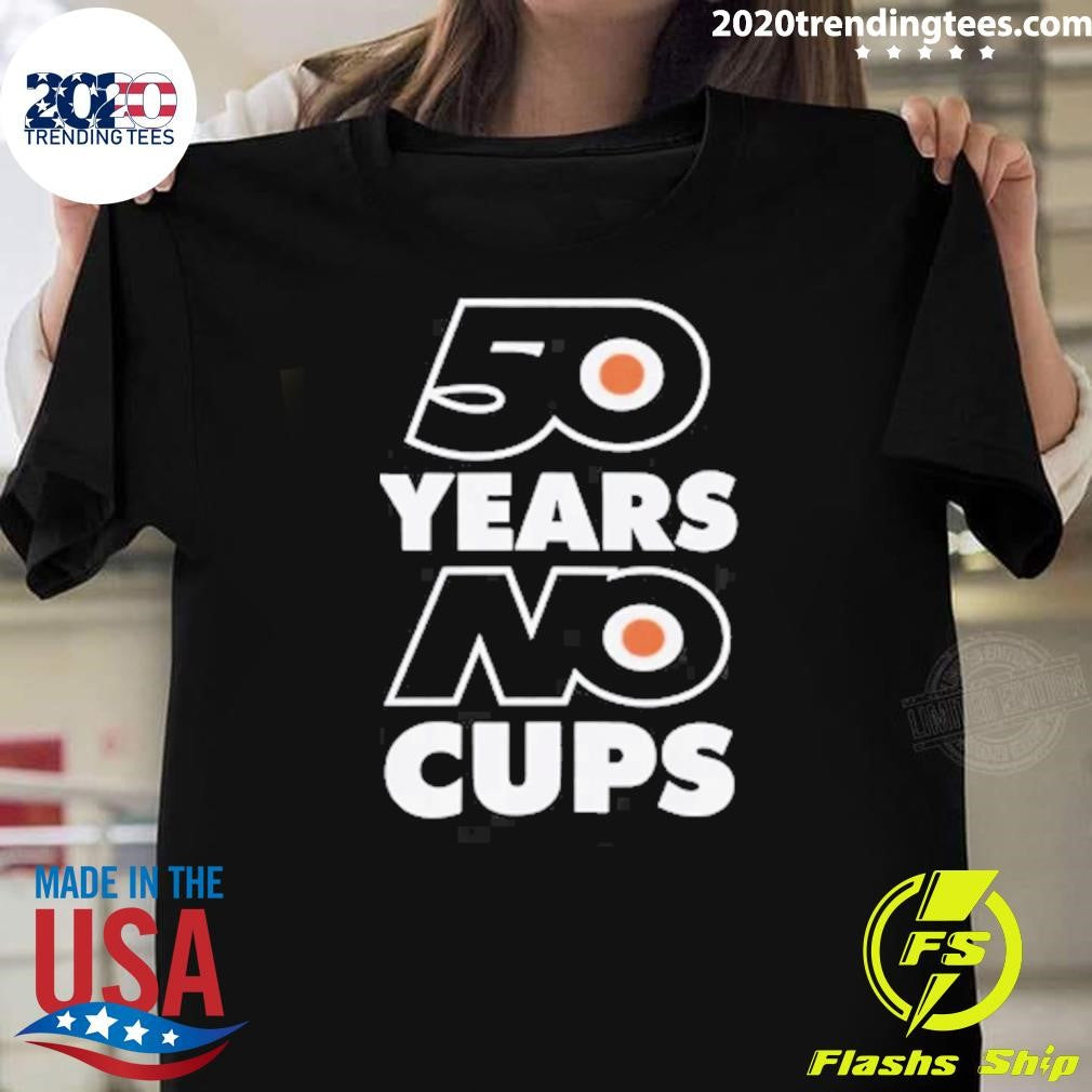 Erik Karlsson Flyers 50 Years No Cups Shirt