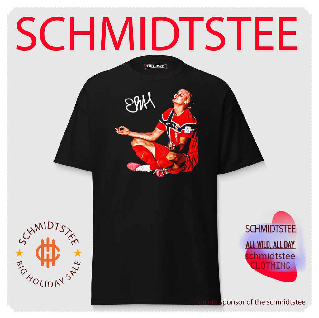 Erling Haaland Norway National Team Meditation Pose signature shirt