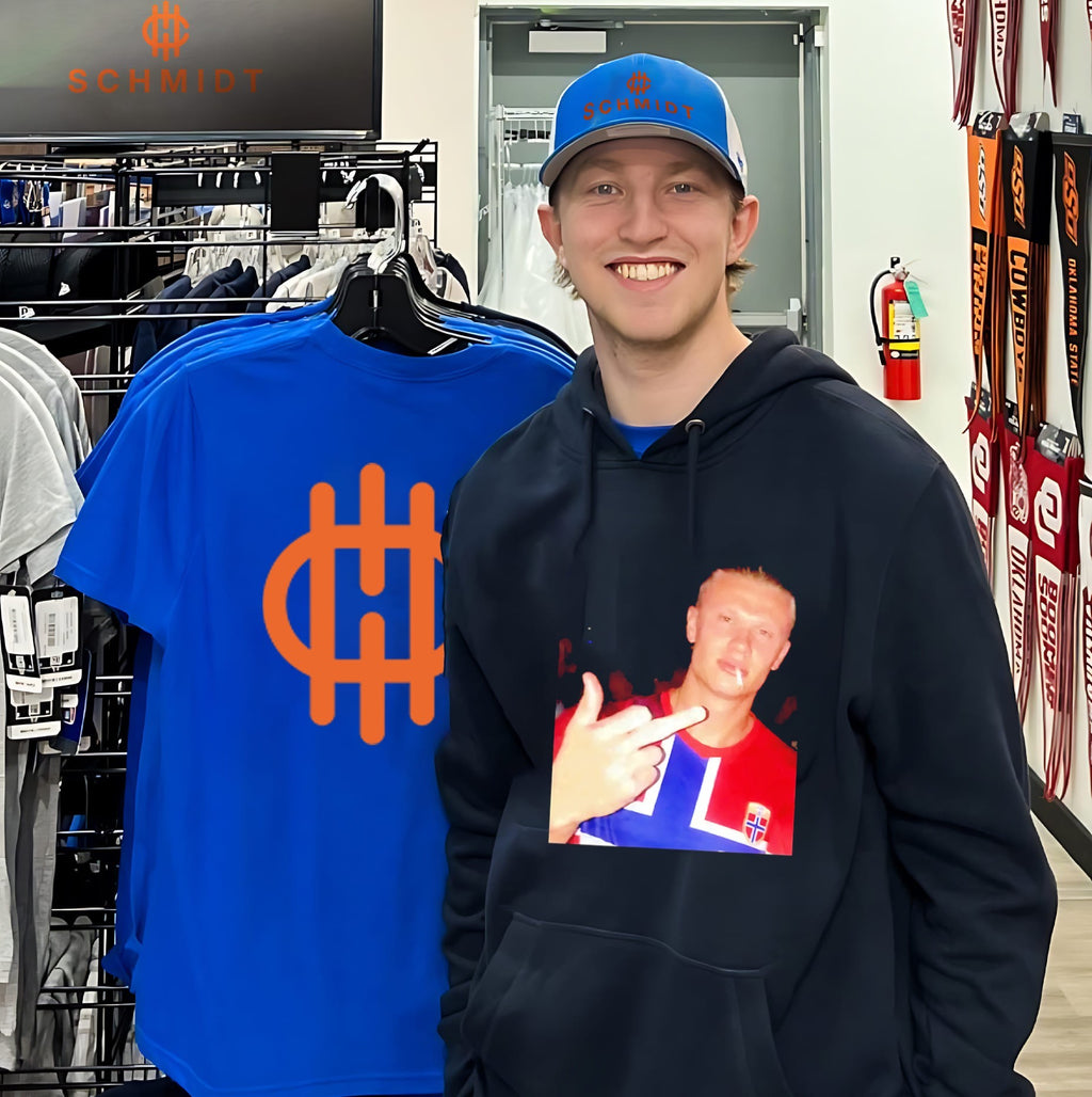 Erling Haaland Norway National middle finger shirt