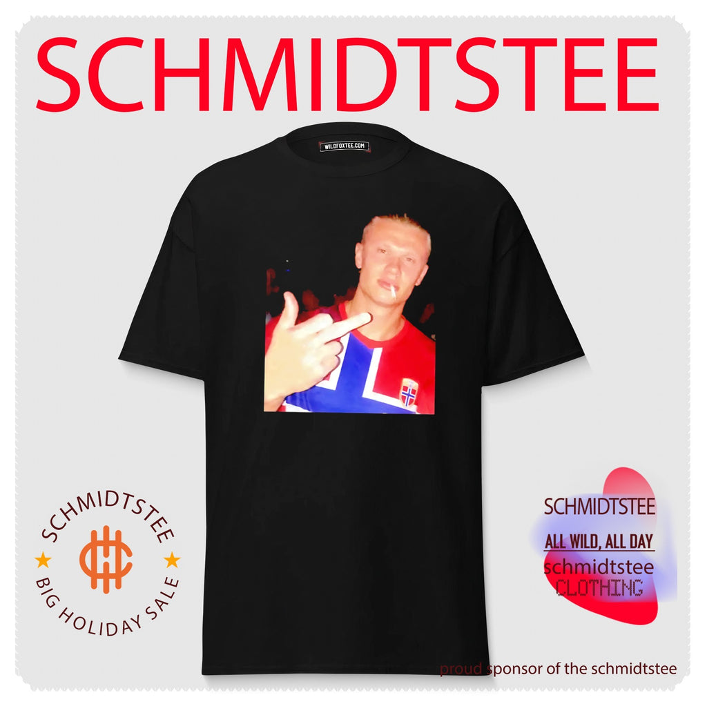 Erling Haaland Norway National middle finger shirt