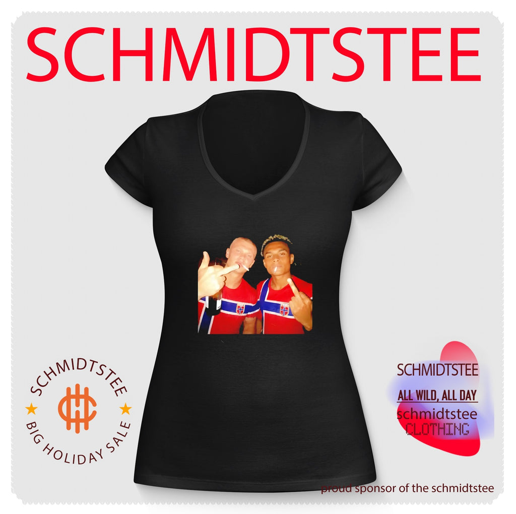 Erling Haaland and Norway National Football Team Players middle finger shirt