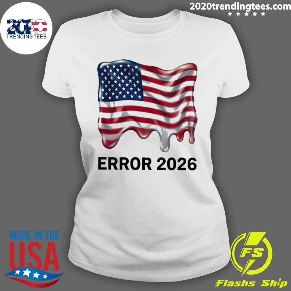 Error 2026 American Flag Shirt