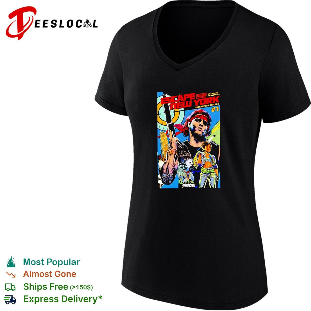 Escape from New York from Chicago funny shirt