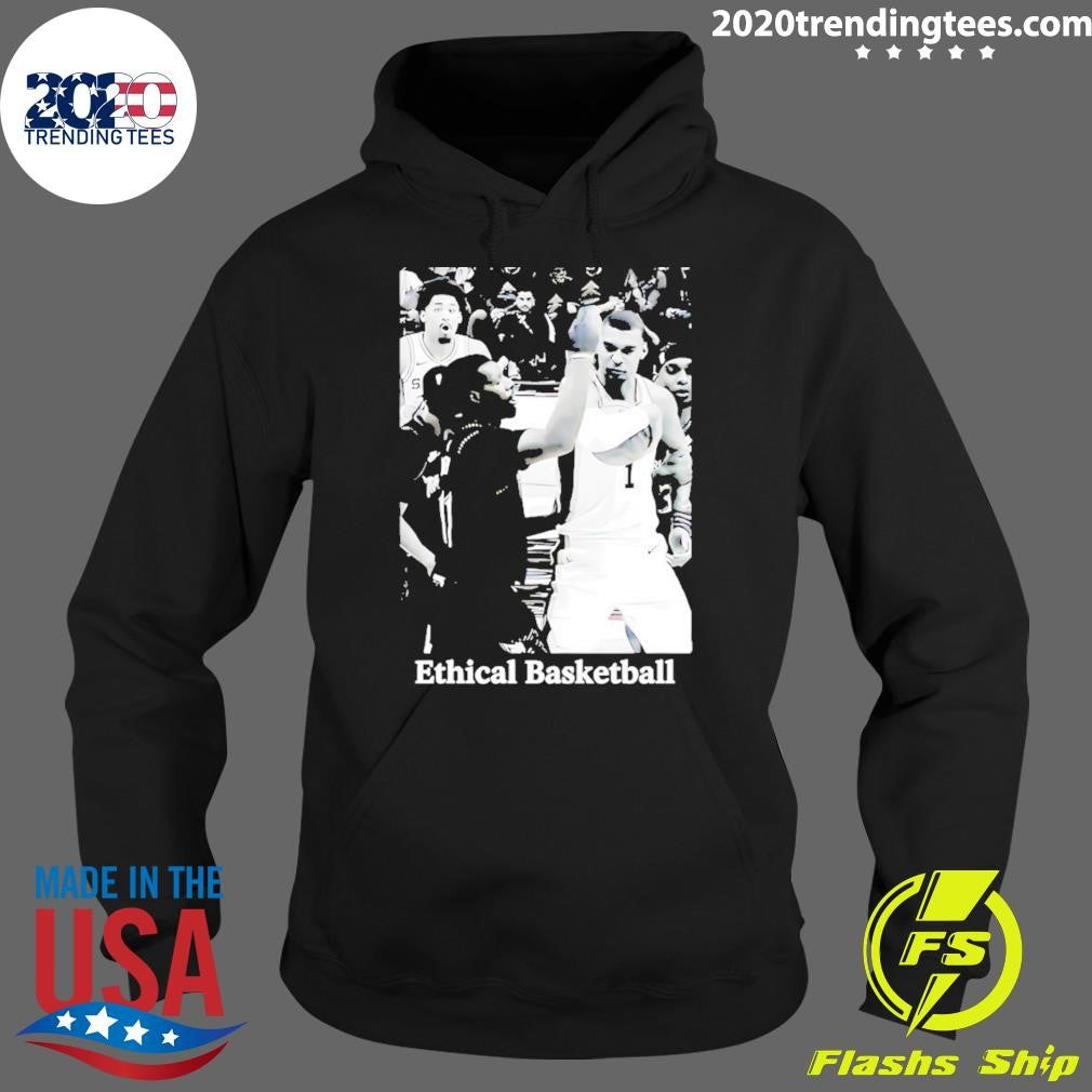 Ethical Basketball Victor-wembanyama Elbow On Naz-reid San Antonio Spurs And Minnesota Timberwolves Nba Playoffs 2026 Shirt