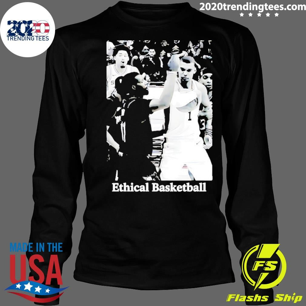 Ethical Basketball Victor-wembanyama Elbow On Naz-reid San Antonio Spurs And Minnesota Timberwolves Nba Playoffs 2026 Shirt