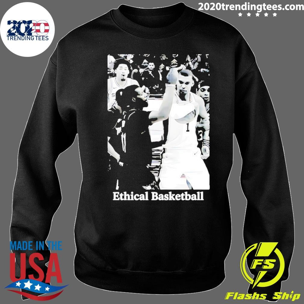 Ethical Basketball Victor-wembanyama Elbow On Naz-reid San Antonio Spurs And Minnesota Timberwolves Nba Playoffs 2026 Shirt