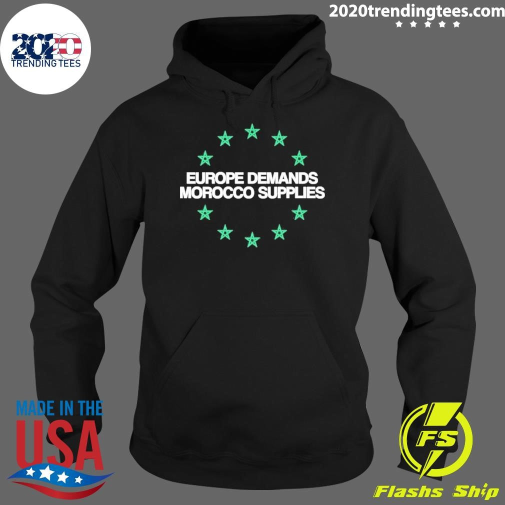 Europe Demands Morocco Supplies Star Circle Shirt