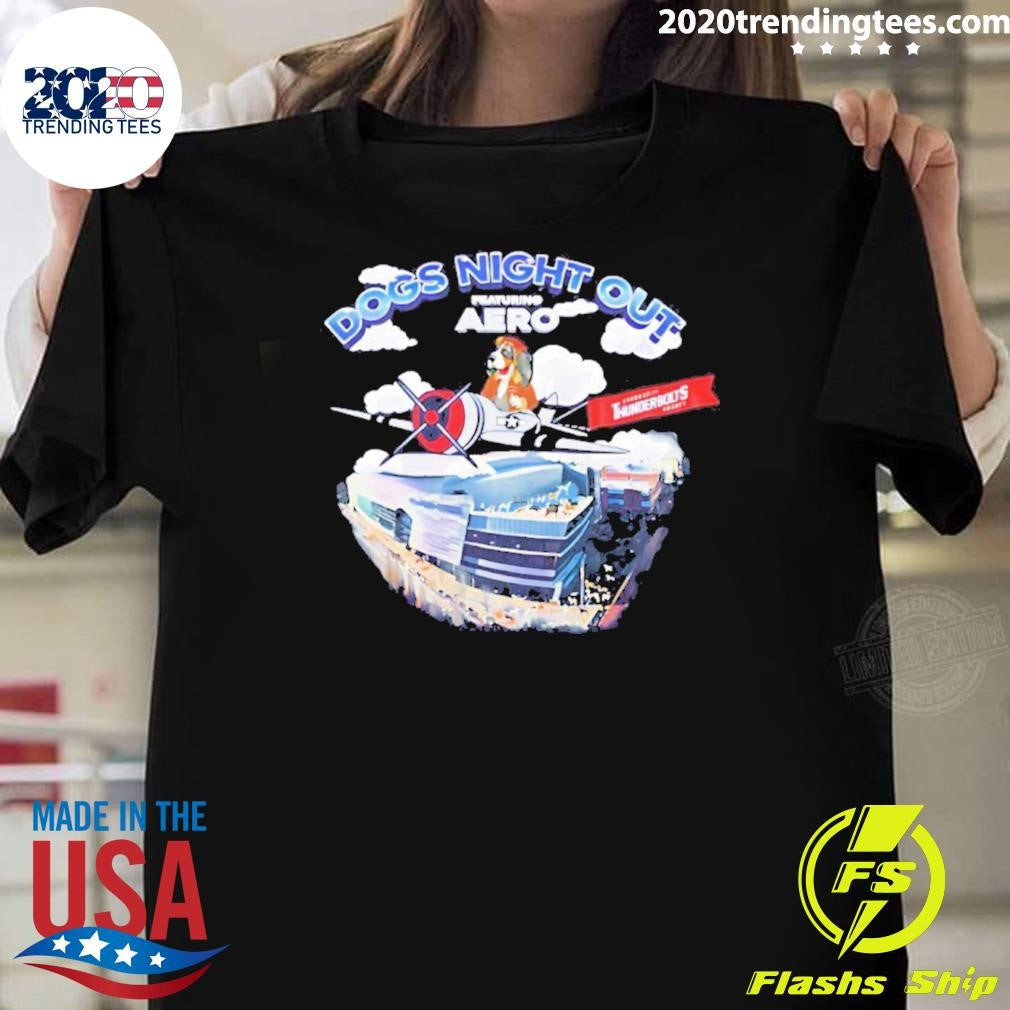 Evansville Thunderbolts Dog’s Night Out Shirt