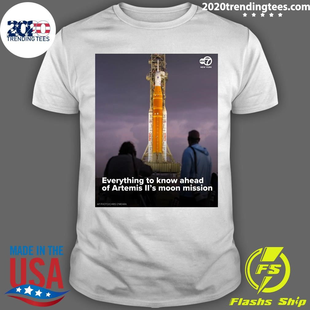 Everything To Know Ahead Of Artemis II Moon Mission Shirt
