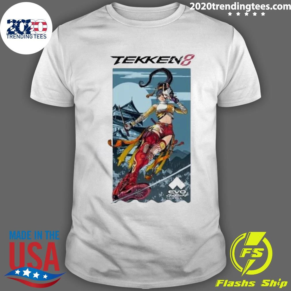 Evo Japan 2026 Tekken 8 Kunimitsu Shirt