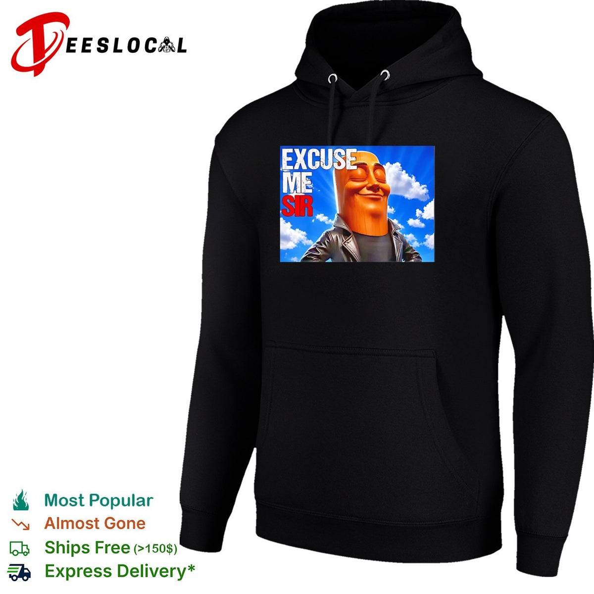 Excuse me sir The Rock Dwayne Johnson parody pop culture meme wood grain shirt