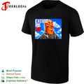 Excuse me sir The Rock Dwayne Johnson parody pop culture meme wood grain shirt