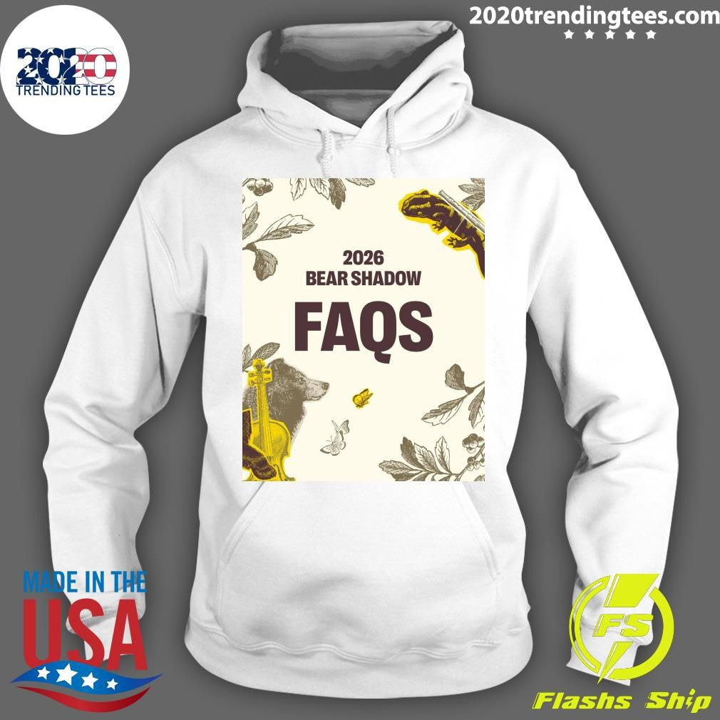 FAQS The 2026 Bear Shadow Music Festival Shirt