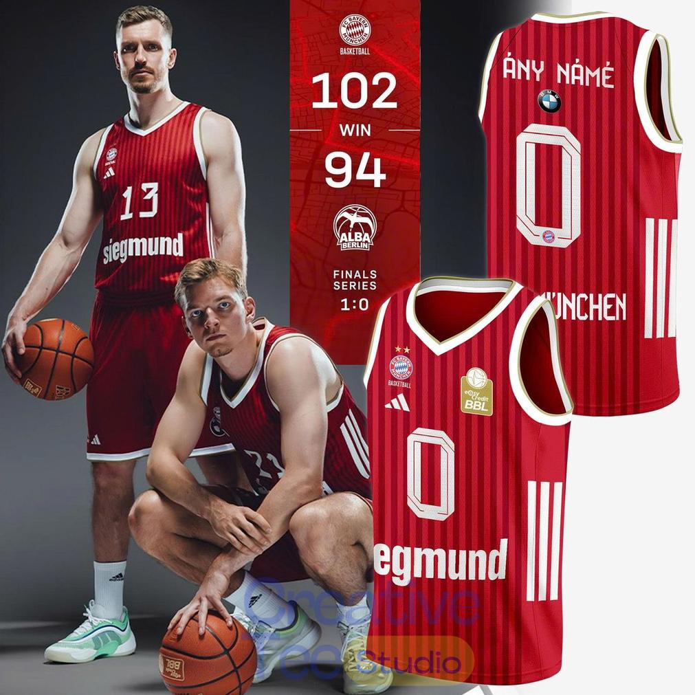 FC Bayern Basketball 2026/27 Home Custom Basketball Jersey