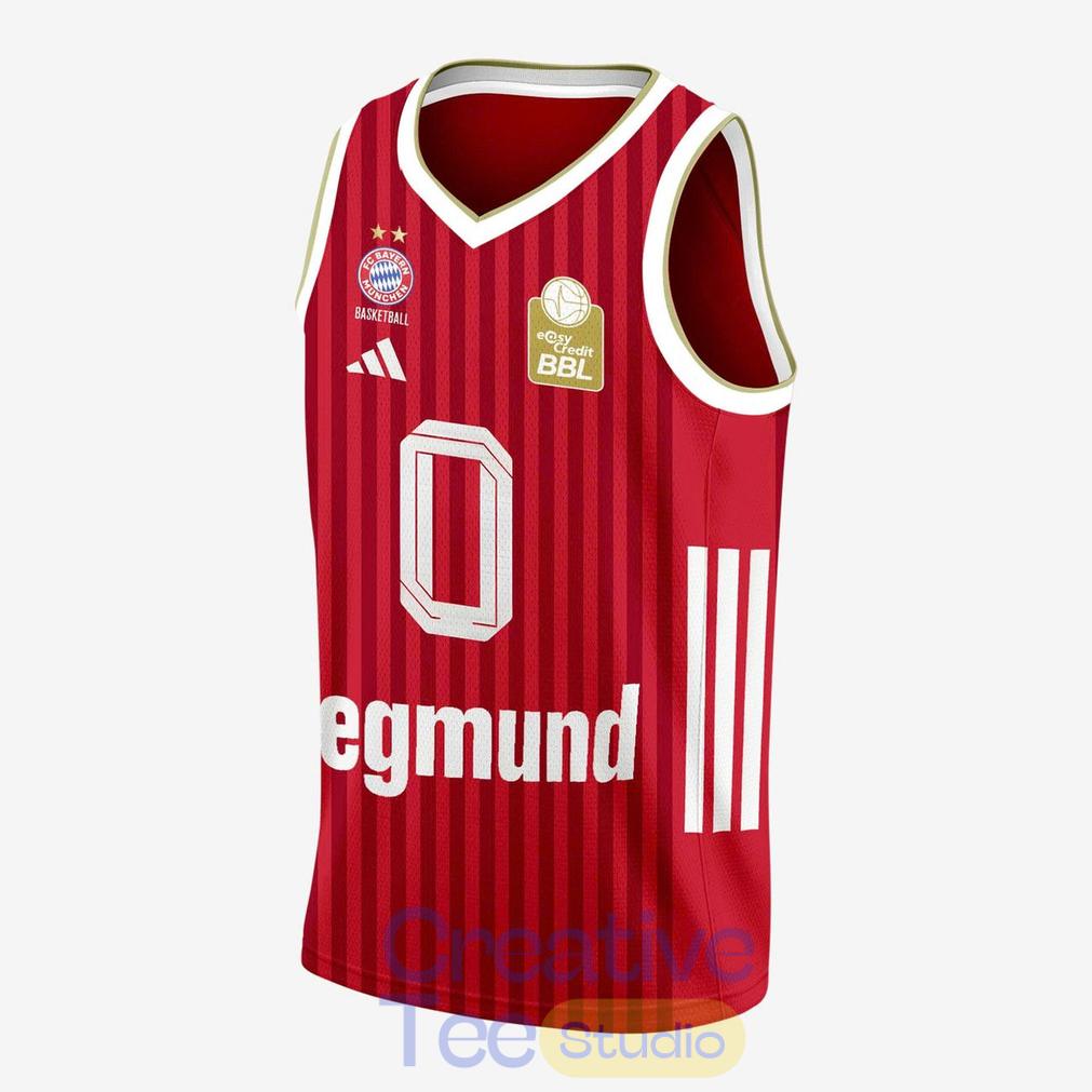 FC Bayern Basketball 2026/27 Home Custom Basketball Jersey