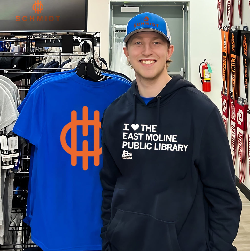 FOEMPL I love the East Moline Public Library shirt