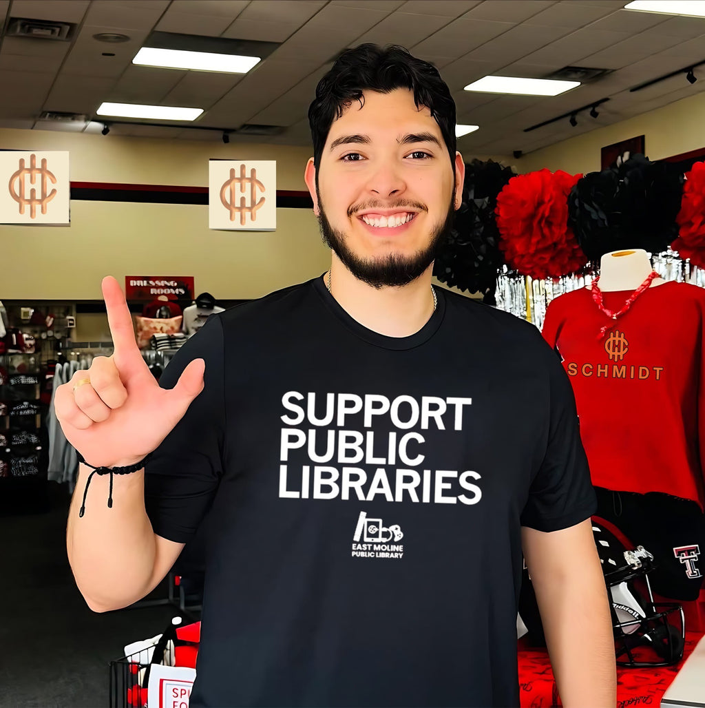 FOEMPL Support Public Libraries shirt