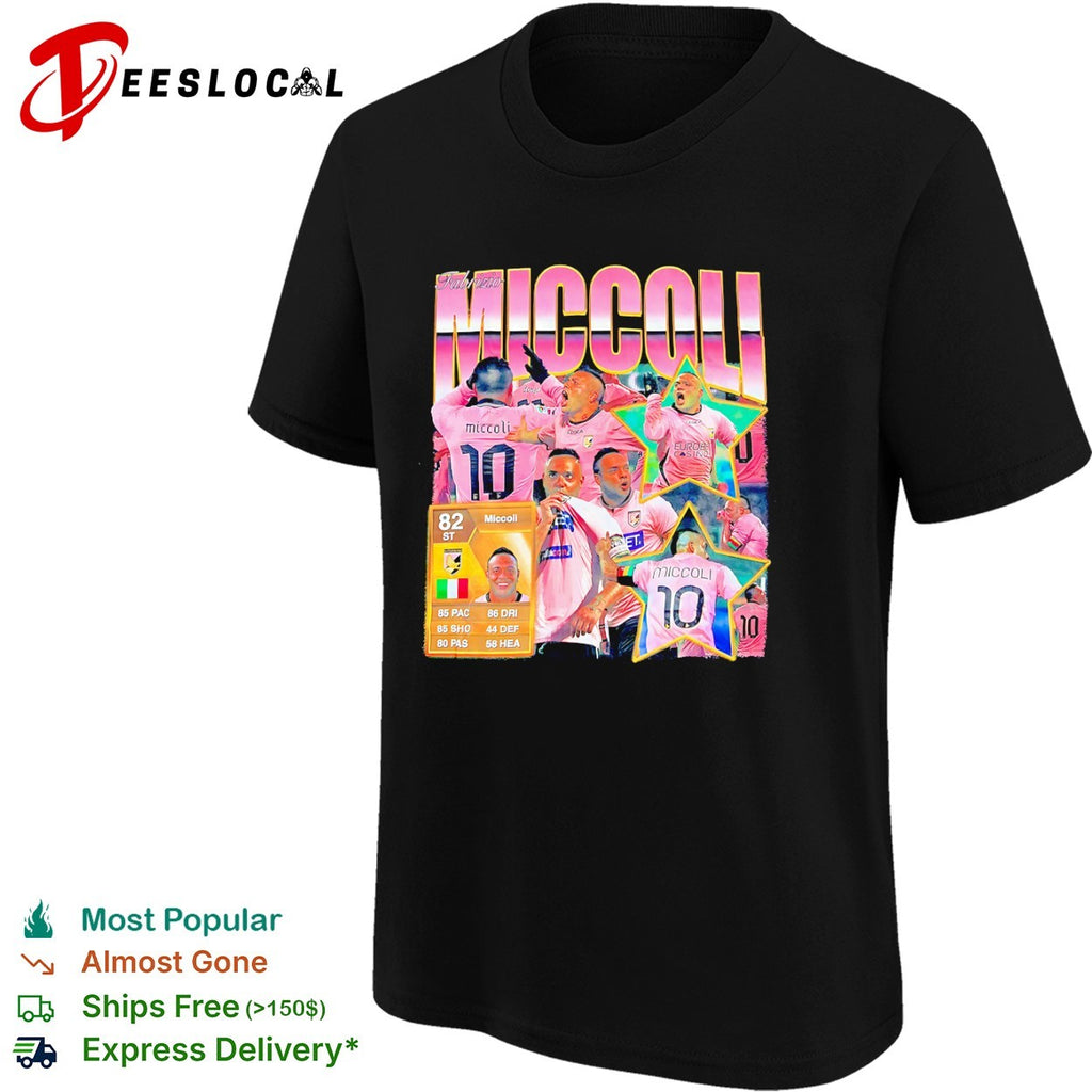 Fabrizio Miccoli US Citta di Palermo Serie A FIFA Ultimate Team 10 football shirt