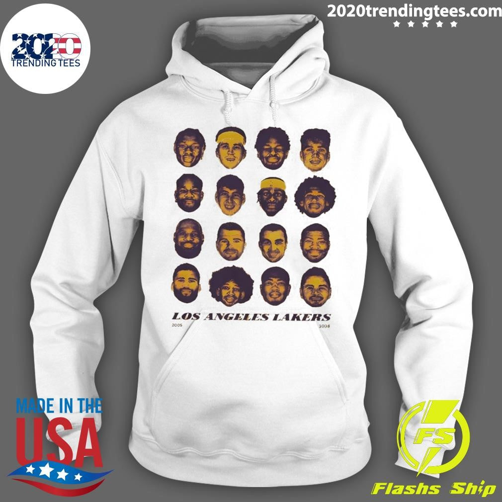 Face All Team Los Angeles Lakers Basketball Nba Graphic Vintage Shirt