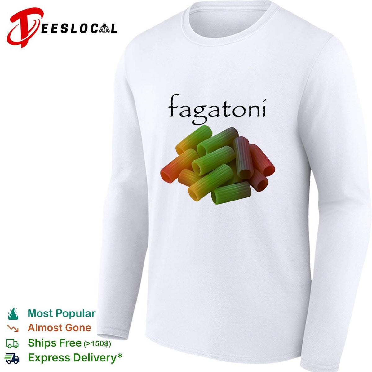 Fagatoni LGBT flag gay Pride Month shirt