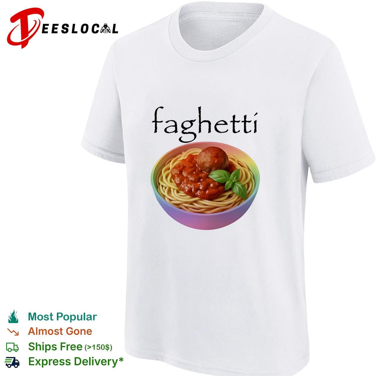 Faghetti gay Pride Month shirt