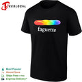 Faguette LGBTQ Pride Rainbow Bread Shirt