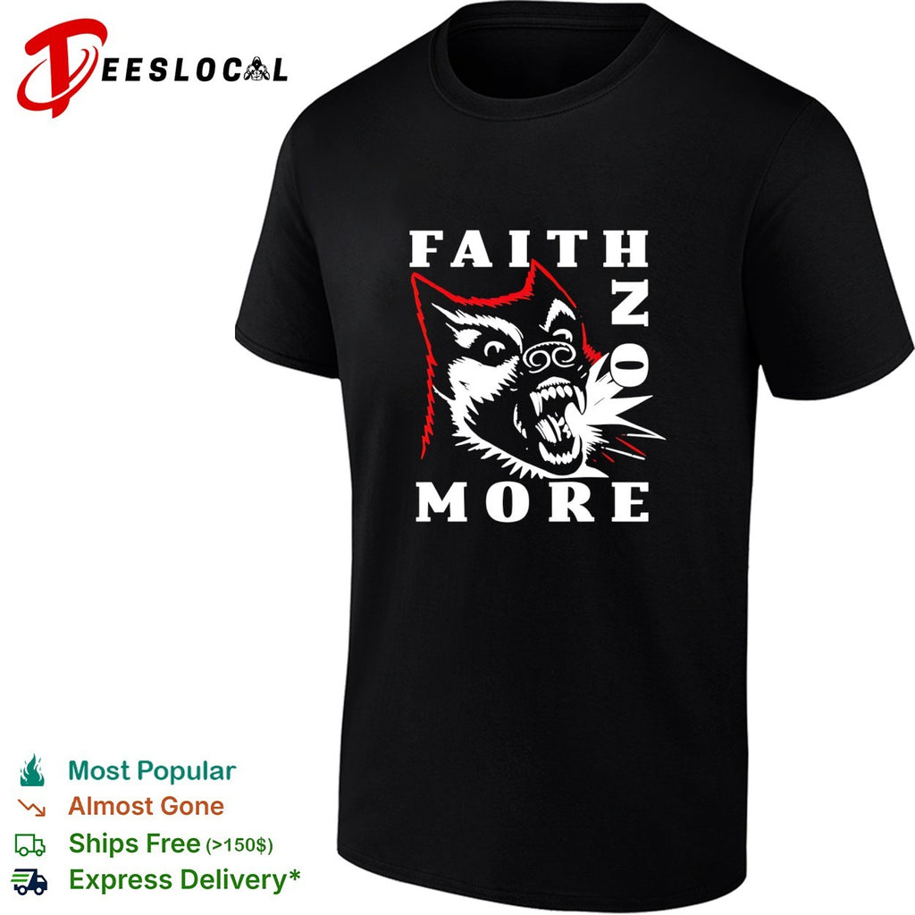 Faith no more dog retro shirt